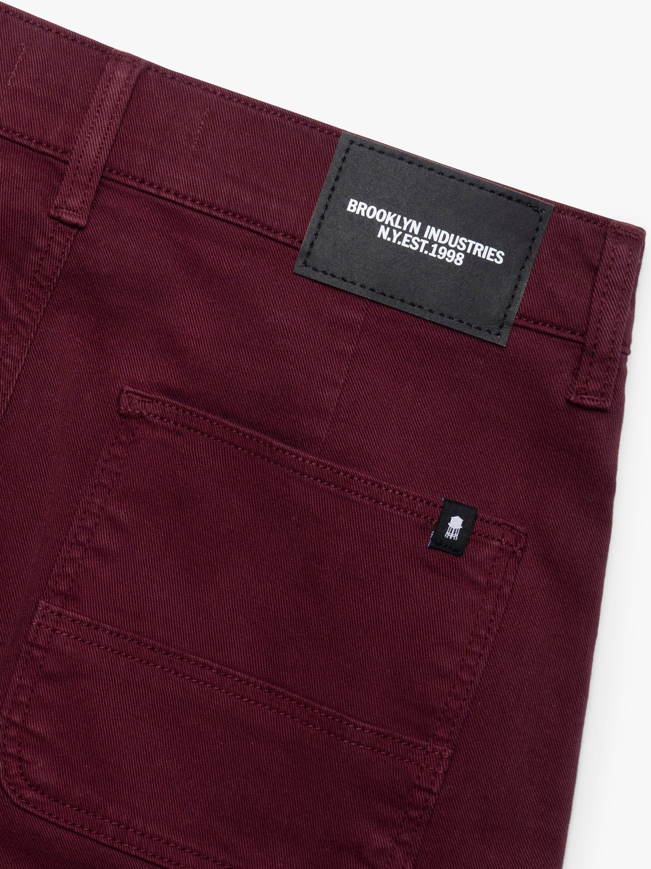 Women's Carpenter Jeans in Windsor Wine Colored Denim