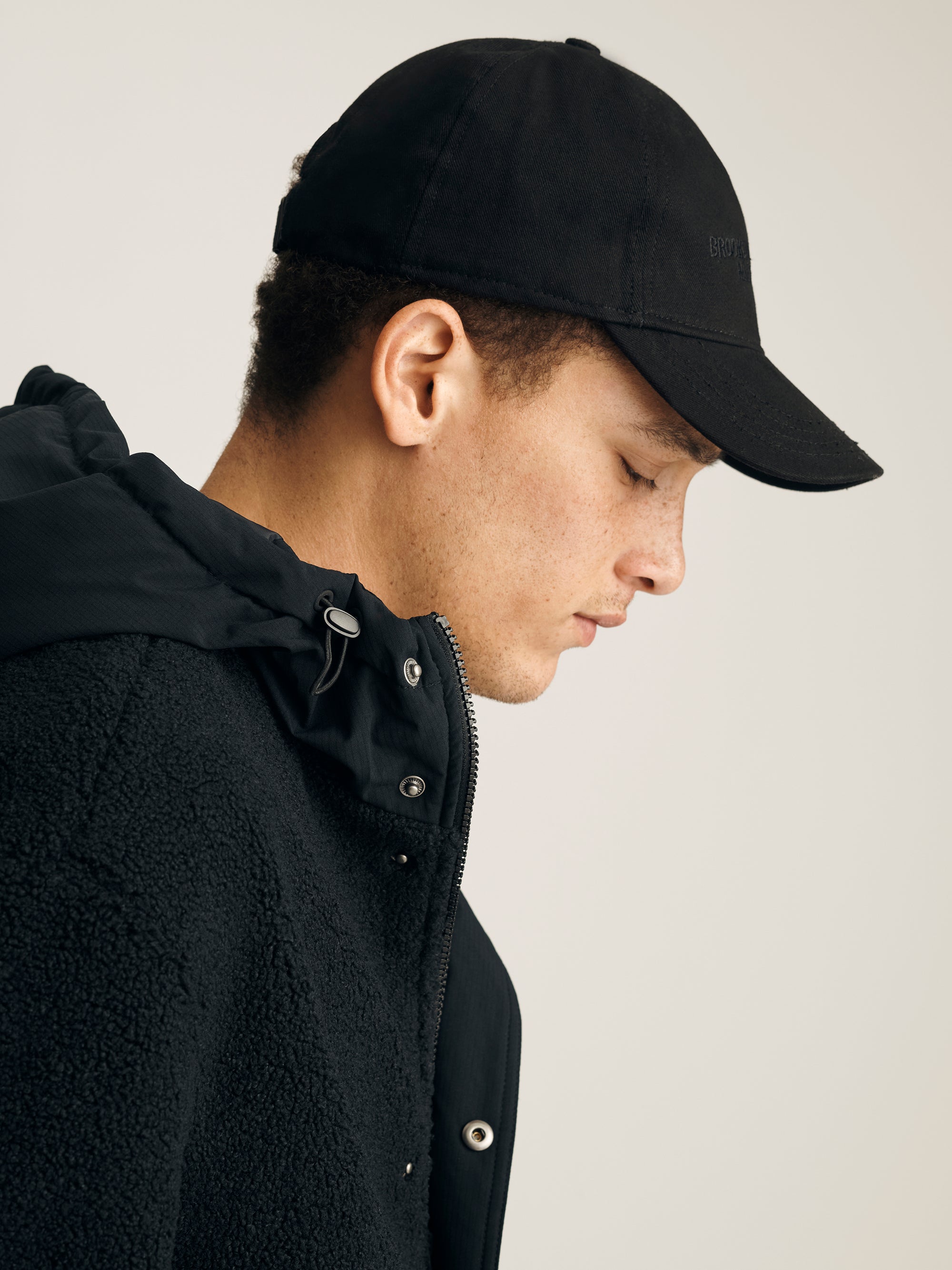BKI Cap in Black - BROOKLYN INDUSTRIES