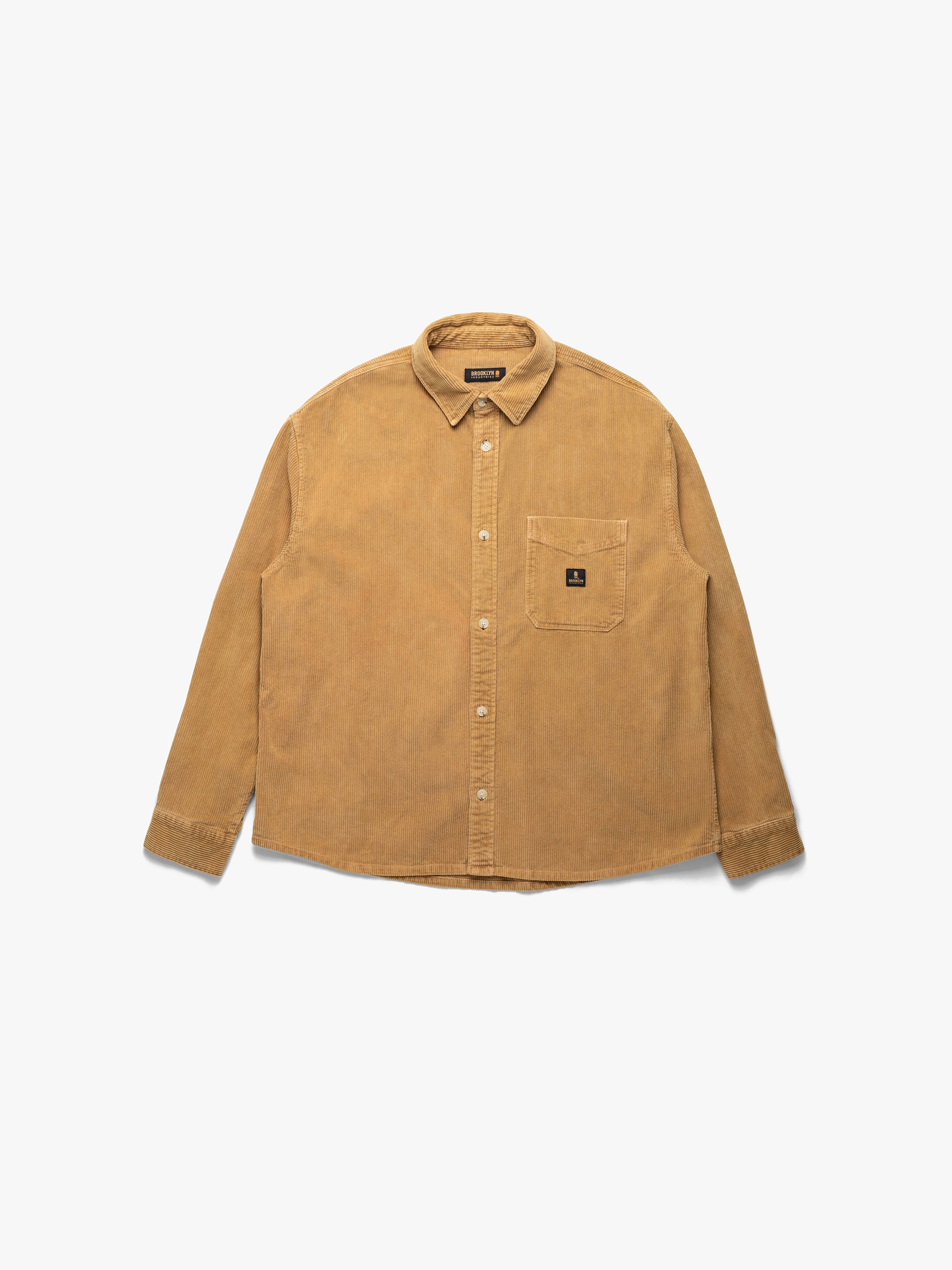 Men's Corduroy Overshirt In Wood Thrush - BROOKLYN INDUSTRIES