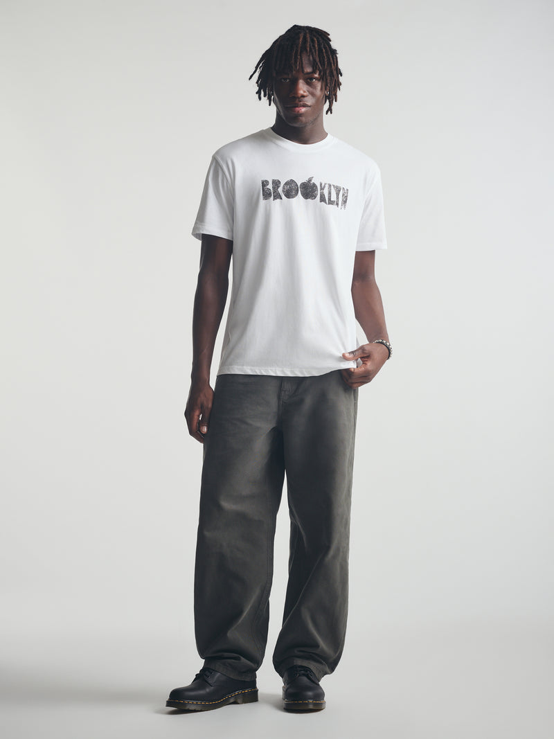 Men's Brooklyn Graphic T-Shirt in White