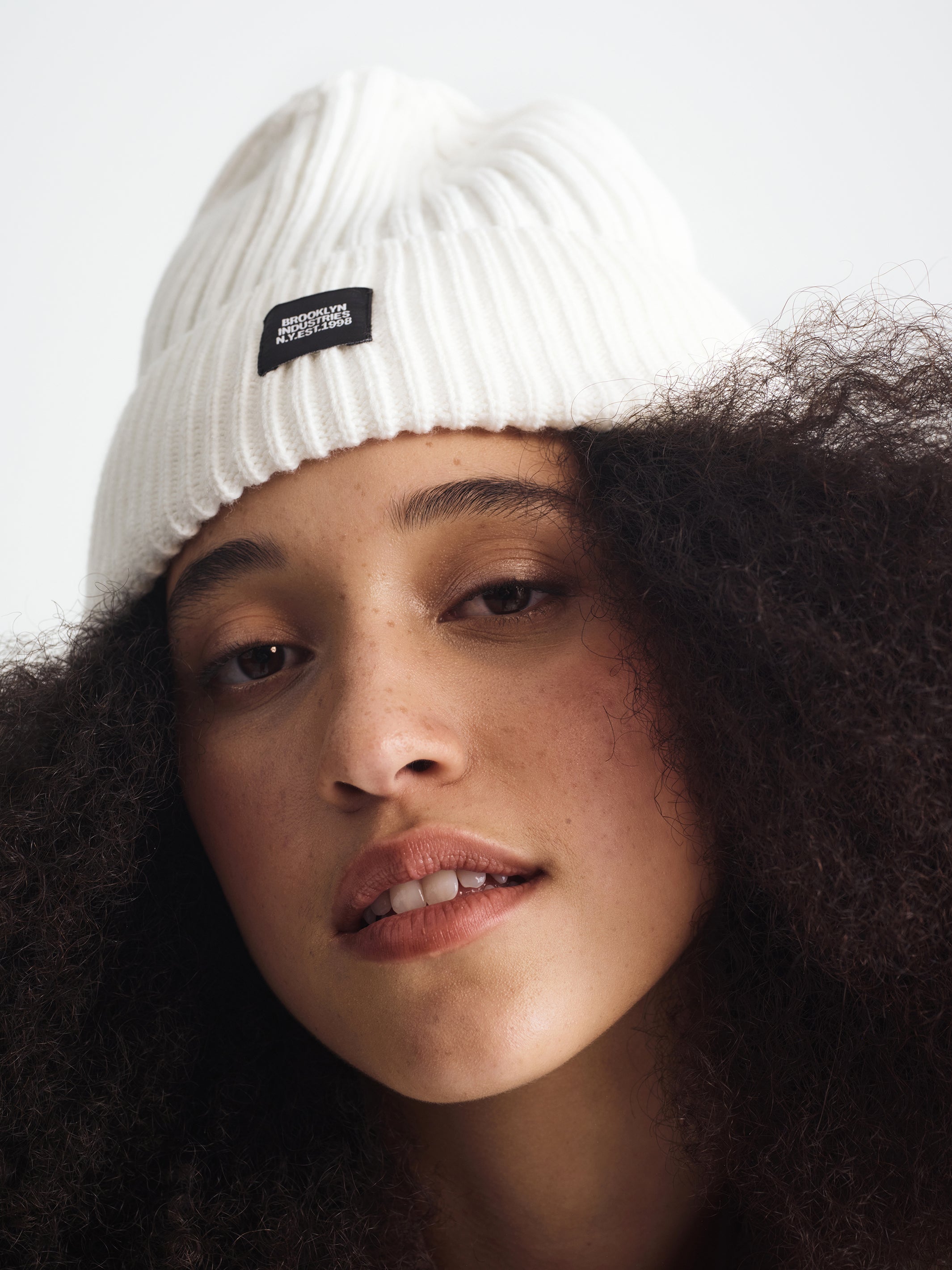 BKI Beanie in Antique White