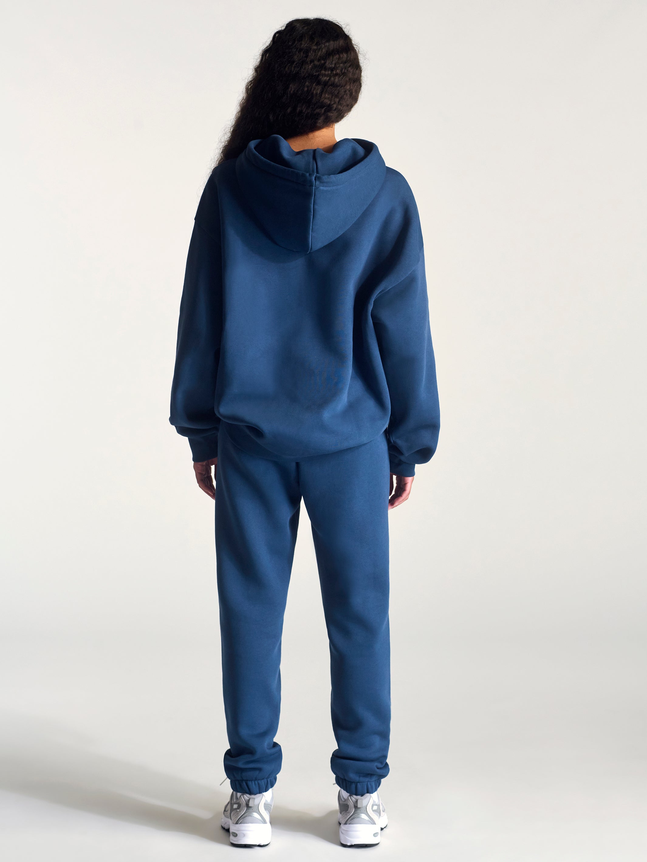 Women's Montrose Hooded Sweatshirt In Dark Denim - BROOKLYN INDUSTRIES