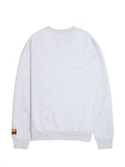 Men's BKLYN Crew Neck Sweatshirt in Grey Melange - BROOKLYN INDUSTRIES