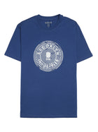 Men's Isometric T-shirt in Mood Indigo - BROOKLYN INDUSTRIES