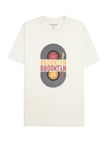 Men's Record T-shirt in Luna Rock - BROOKLYN INDUSTRIES