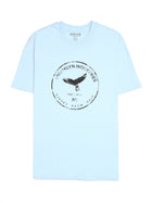 Men's Eagle Stamp T-shirt in Cerulean - BROOKLYN INDUSTRIES