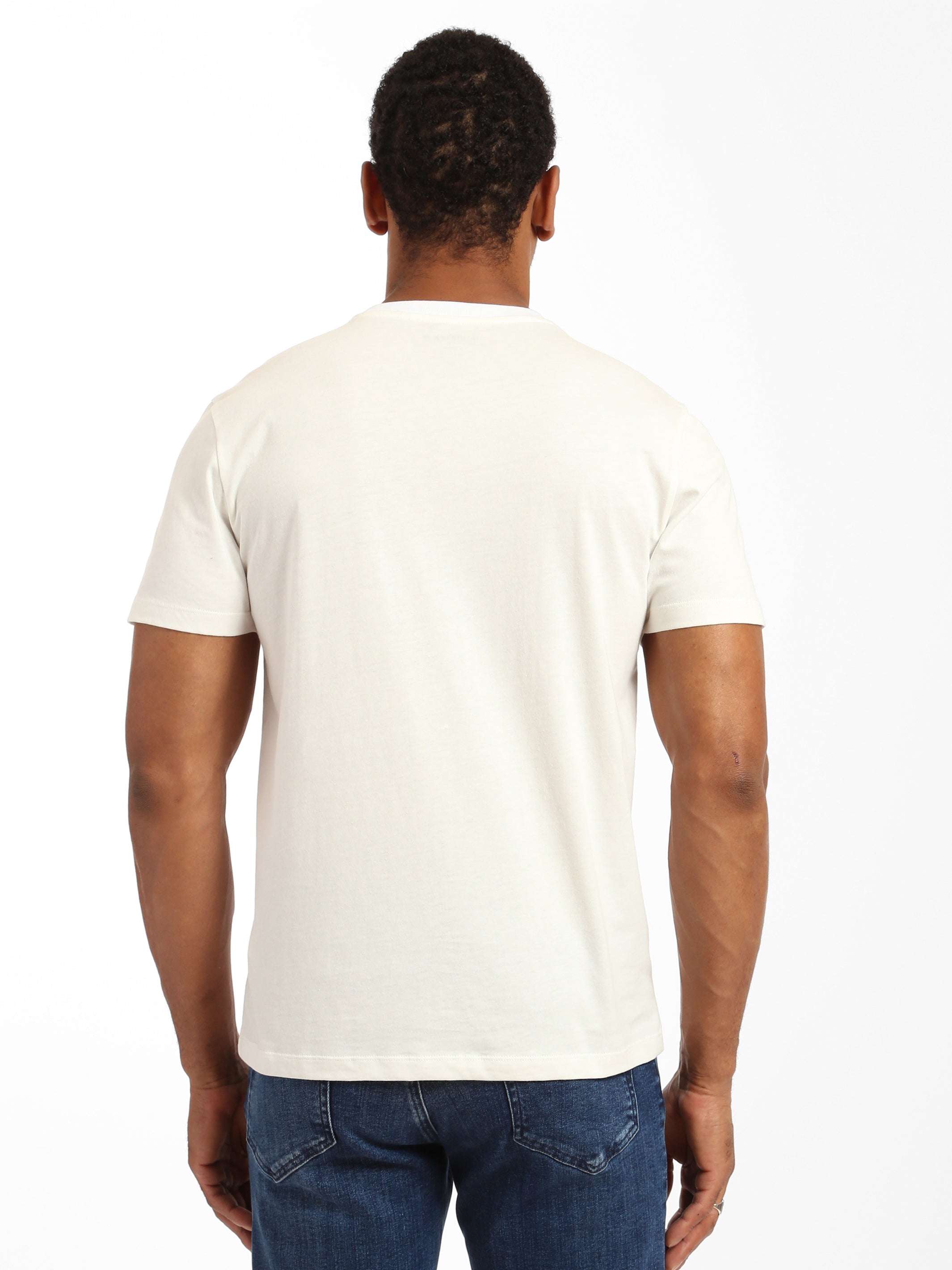 Men's BKI News T-shirt in Antique White