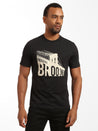 Men's Brooklyn Bridge T-shirt in Jet Black - BROOKLYN INDUSTRIES