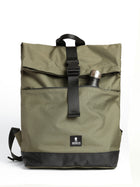Rolltop Backpack in Khaki - BROOKLYN INDUSTRIES