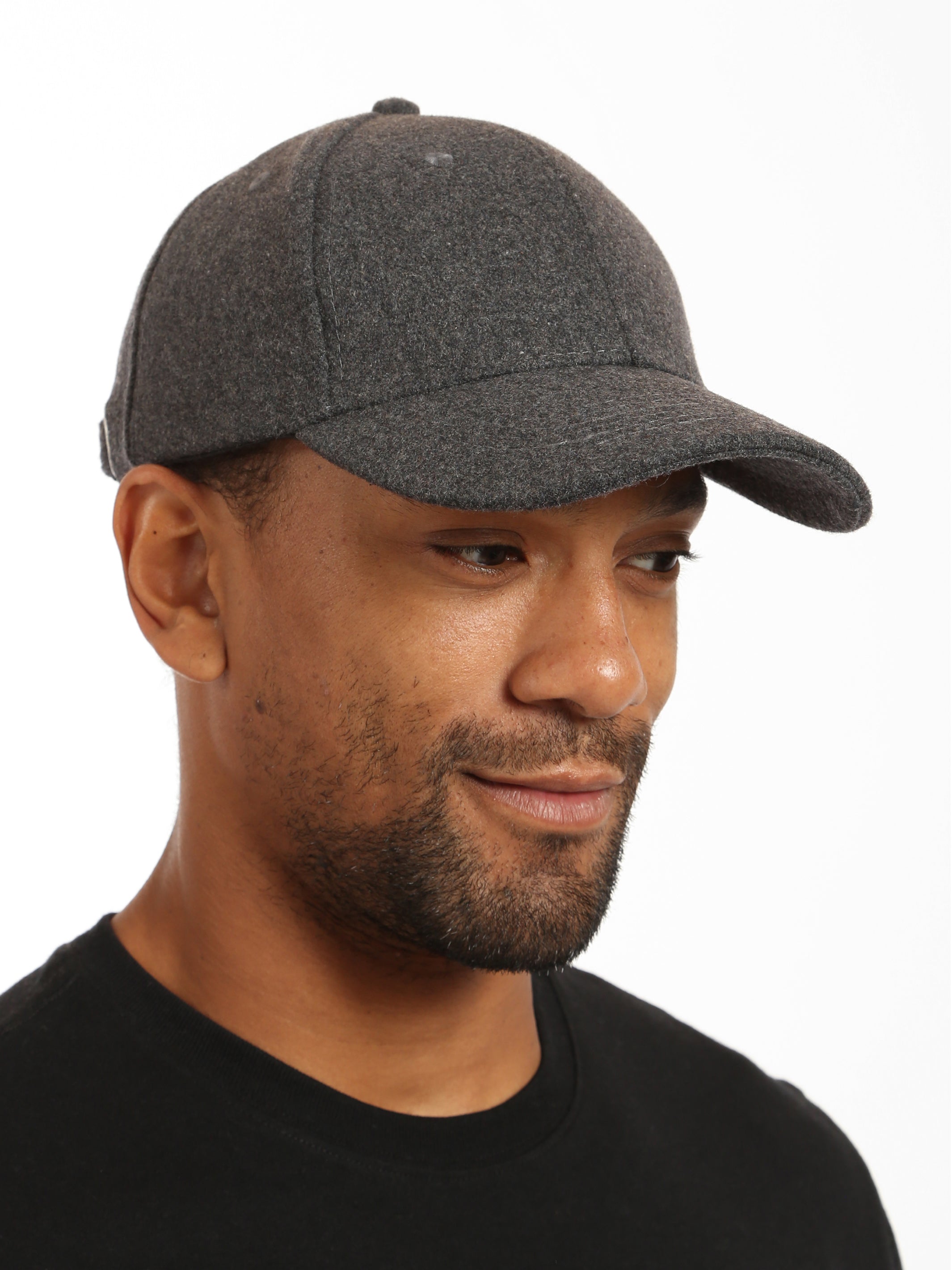 Textured Cap in Anthracite - BROOKLYN INDUSTRIES