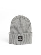 Ribbed Beanie Hat in Grey - BROOKLYN INDUSTRIES