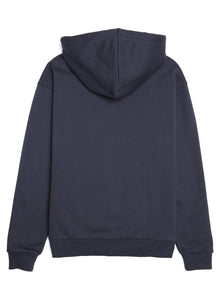 Men's BKI 1998 Zip Up Hoodie in Mood Indigo - BROOKLYN INDUSTRIES