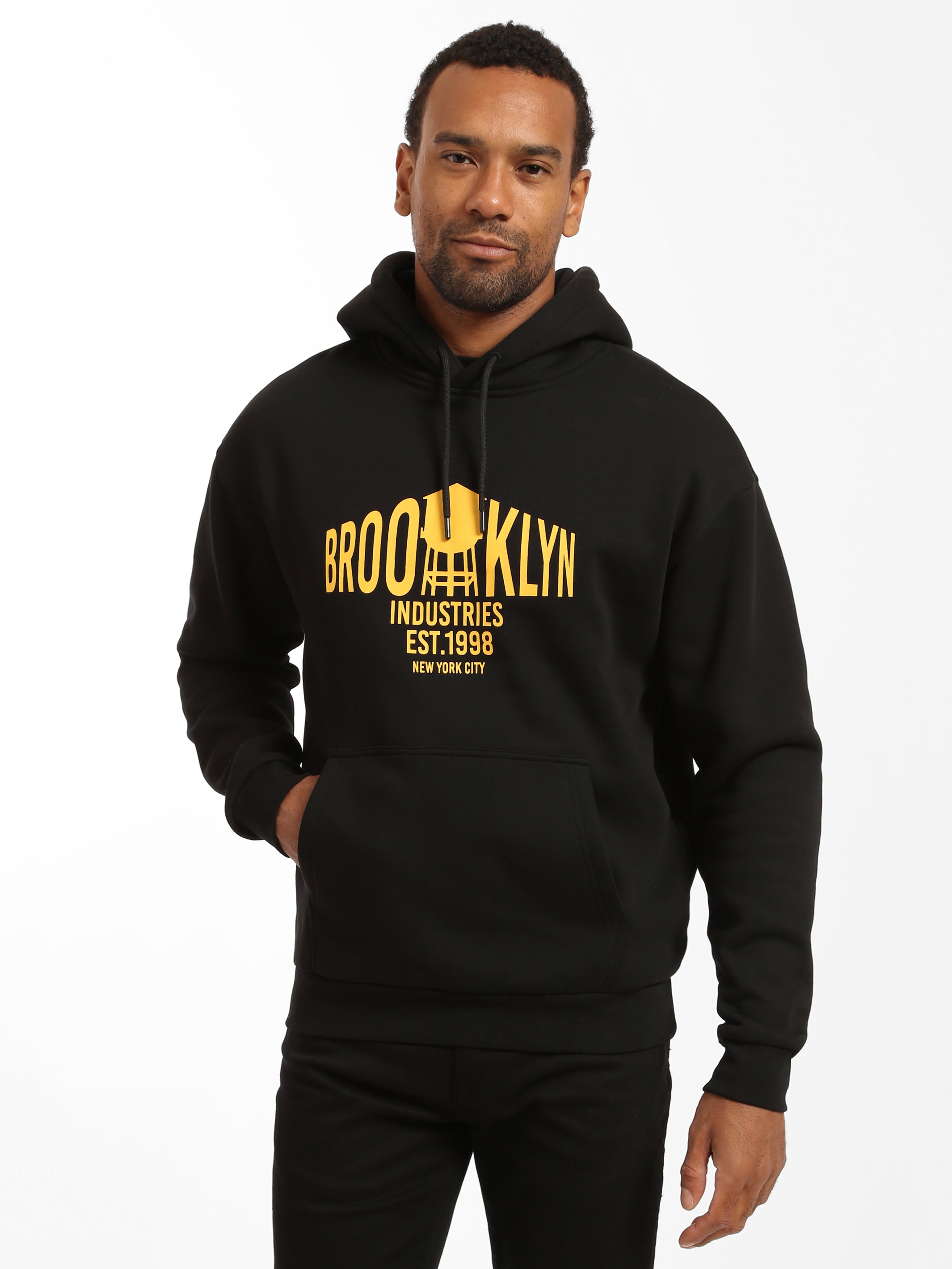 Black brooklyn hoodie online