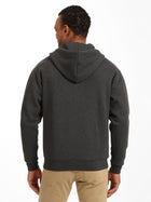 Men's BKI 1998 Zip Up Hoodie in Anthracite - BROOKLYN INDUSTRIES