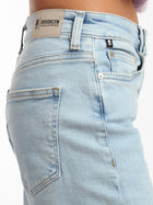 Park High Rise Wide Leg Jeans in Bleached Denim - BROOKLYN INDUSTRIES