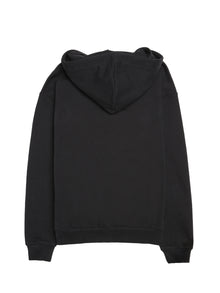 Women's "Brooklyn NY" Zip-Up Hoodie in Black - BROOKLYN INDUSTRIES