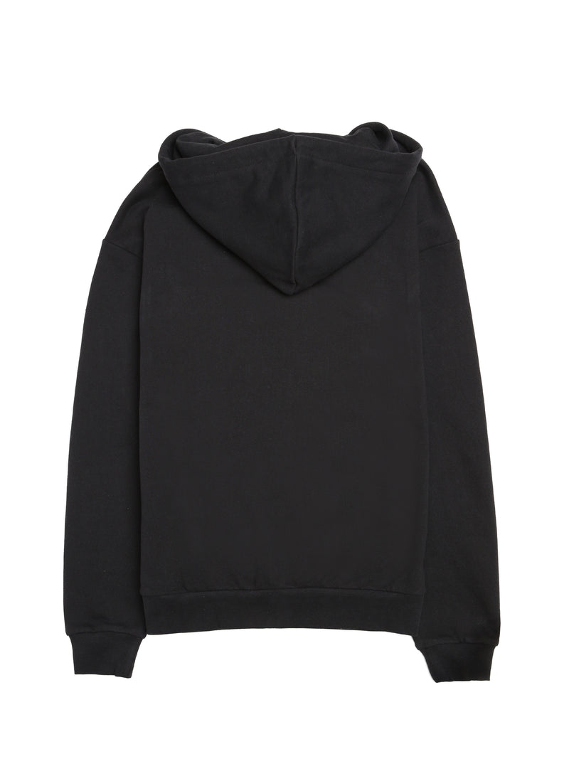 Women's "Brooklyn NY" Zip-Up Hoodie in Black - BROOKLYN INDUSTRIES