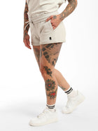 Women's Sweat Shorts in Luna Rock - BROOKLYN INDUSTRIES