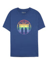 Women's Brooklyn Bridge Pride T-shirt in Mood Indigo - BROOKLYN INDUSTRIES