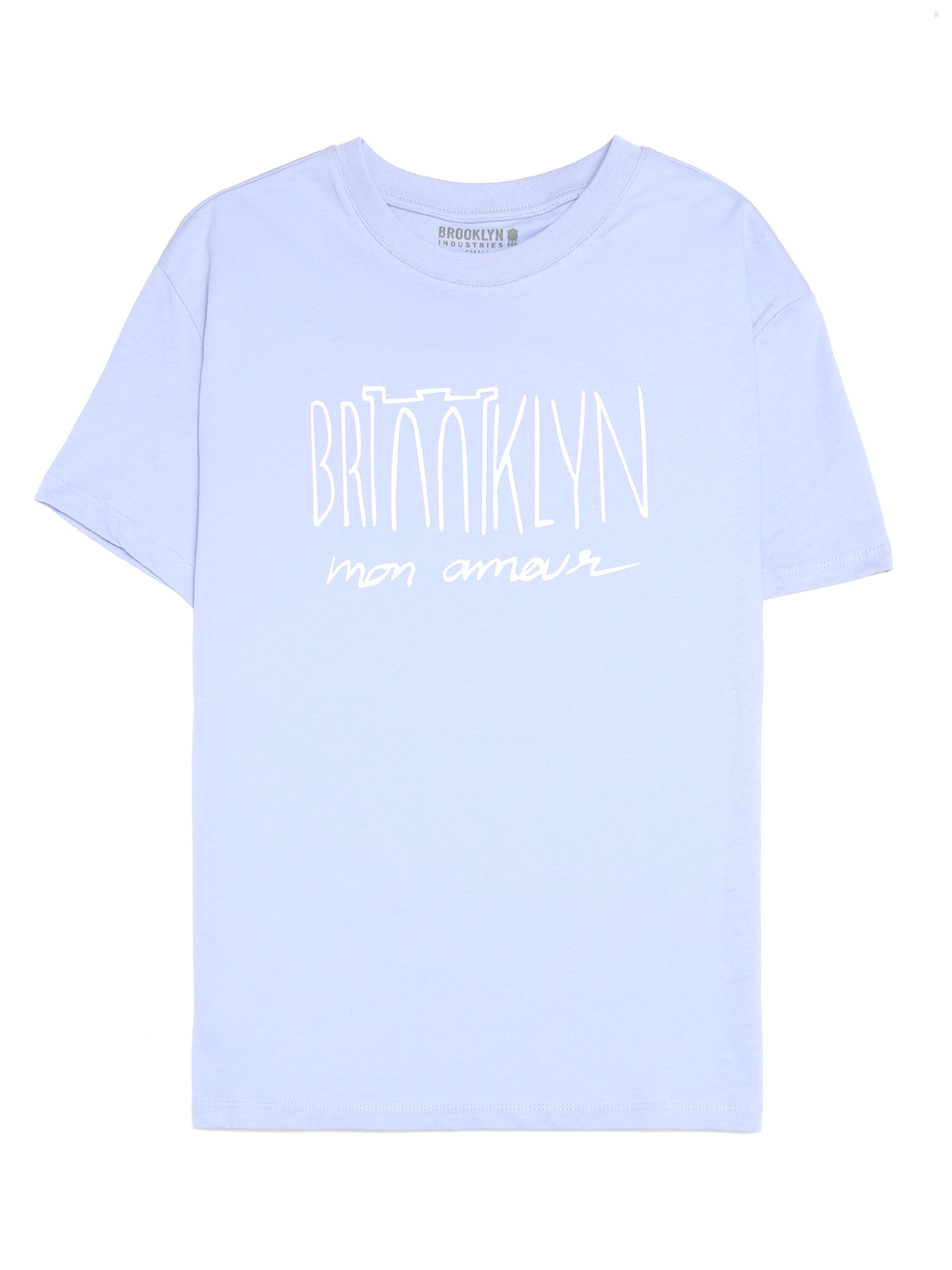 Women's Brooklyn Mon Amour T-shirt in Easter Egg - BROOKLYN INDUSTRIES