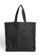 Large Tote Bag in Black Canvas - BROOKLYN INDUSTRIES