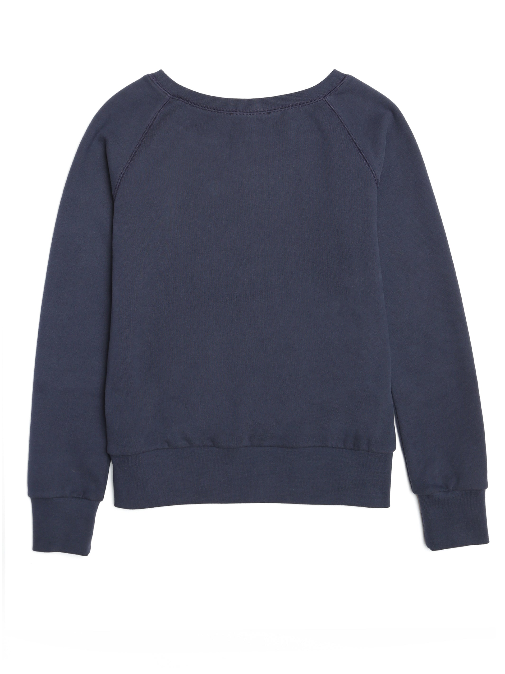 Brooklyn Industries Women s Scoop Neck Sweatshirt in Mood Indigo