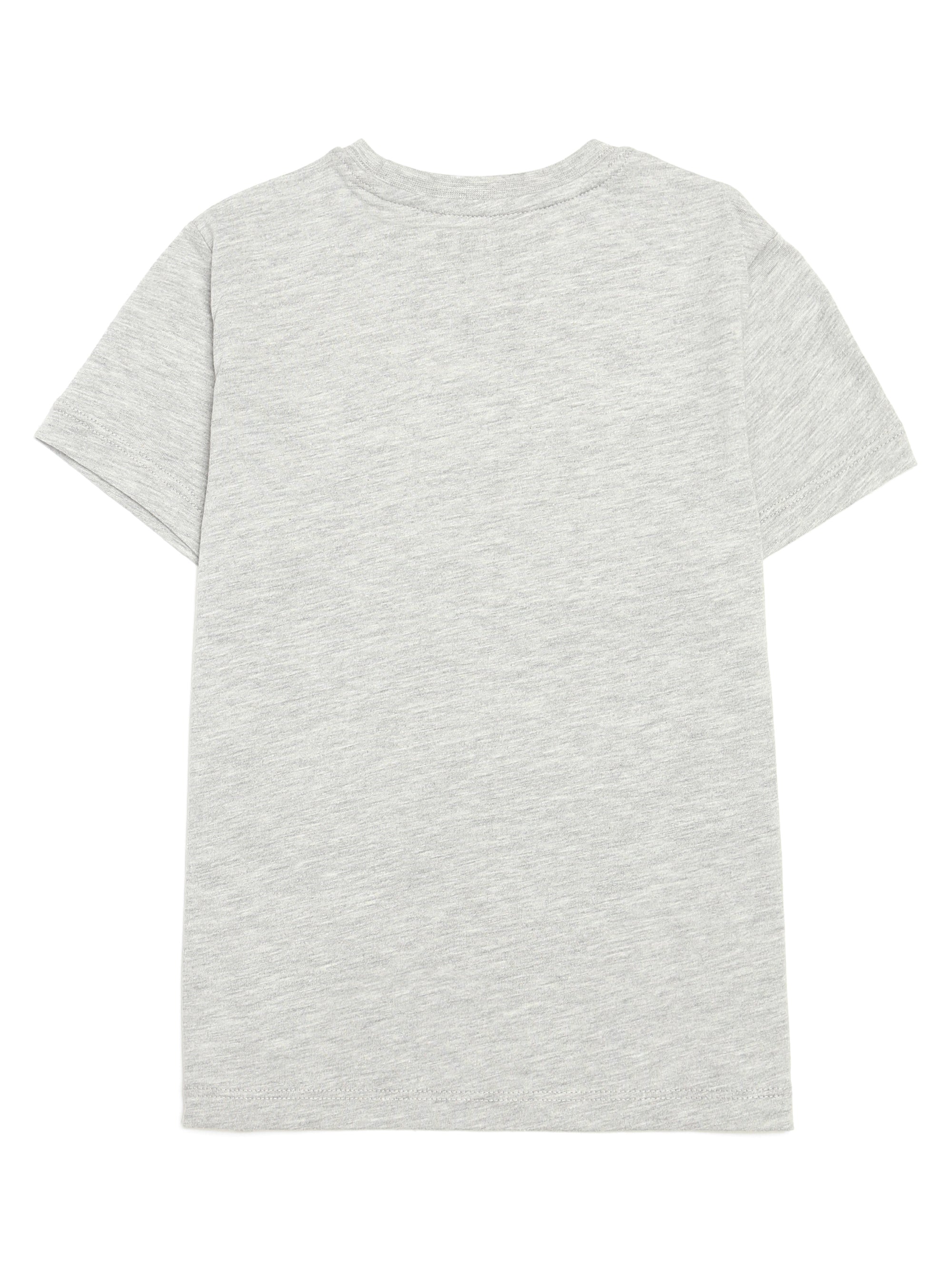 Boy's Brooklyn Headphone Pride T-shirt in Grey Melange - BROOKLYN INDUSTRIES