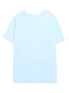 Boy's Reversed Brooklyn T-shirt in Cerulean - BROOKLYN INDUSTRIES