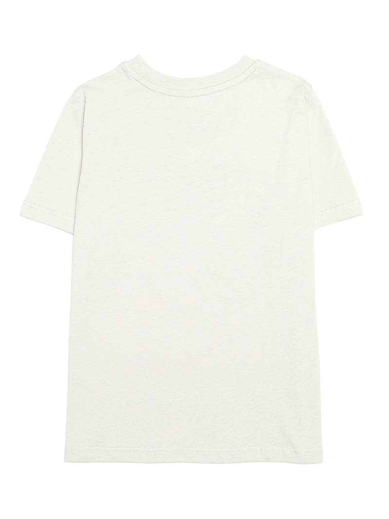 Girl's Reversed Brooklyn T-Shirt in Silver Birch - BROOKLYN INDUSTRIES