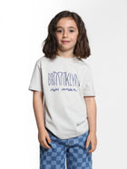 Girl's Brooklyn Amour T-shirt in Luna Rock - BROOKLYN INDUSTRIES