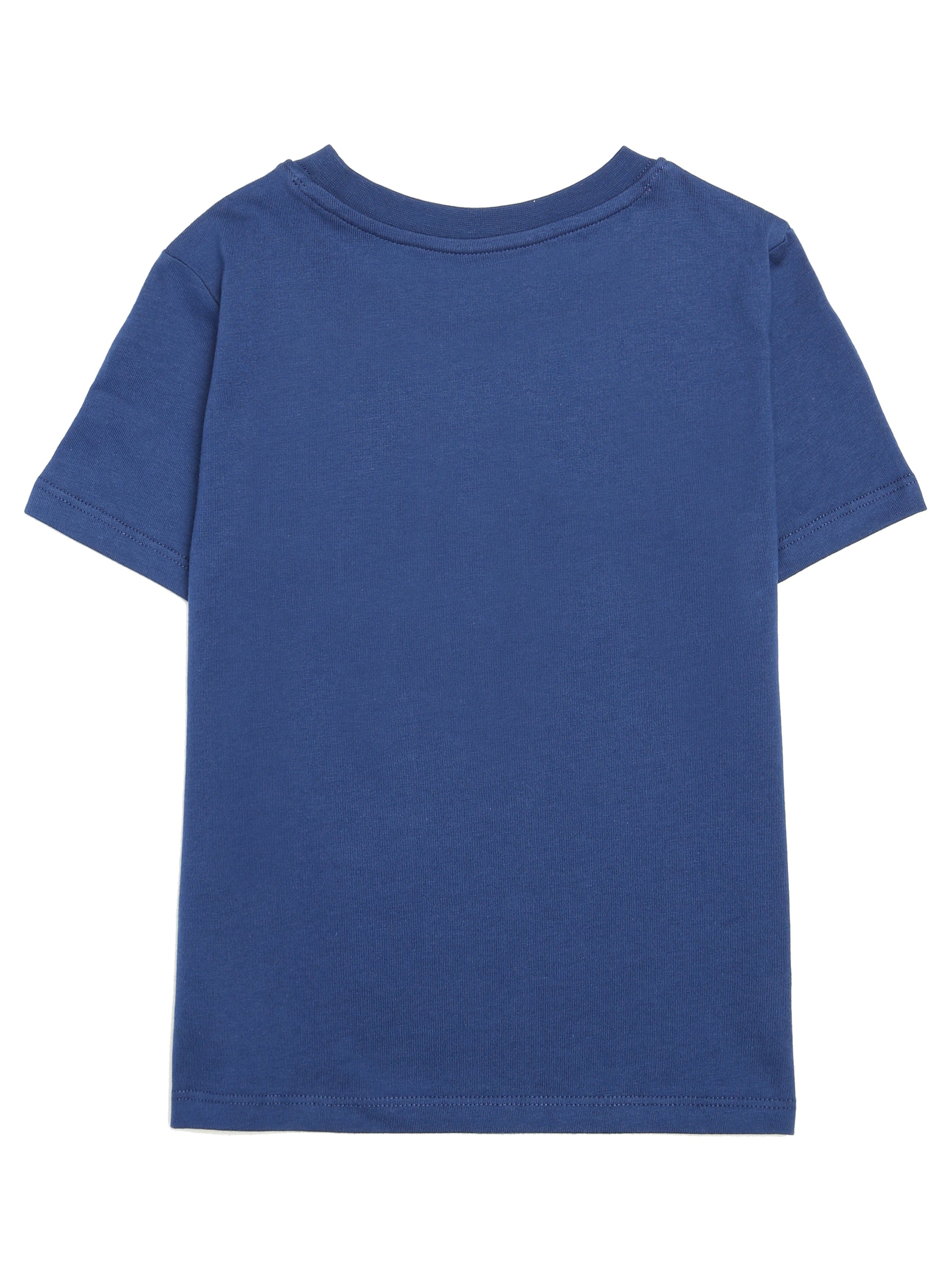 Girl's New York T-shirt in Navy Peony - BROOKLYN INDUSTRIES