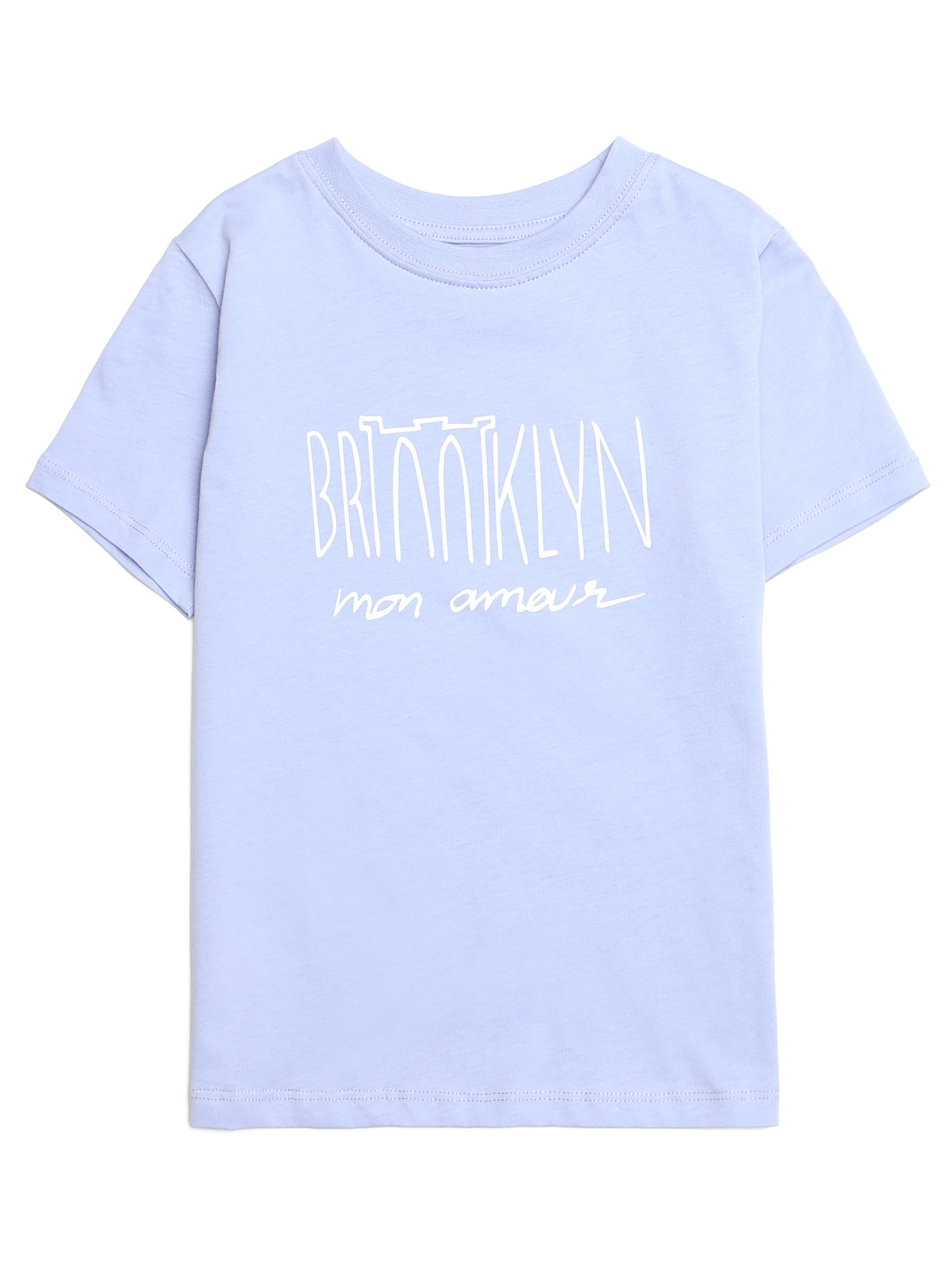 Girl's Brooklyn Amour T-shirt in Easter Egg - BROOKLYN INDUSTRIES