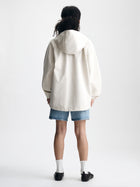 Women's Hooded Utility Jacket in Silver Birch - BROOKLYN INDUSTRIES