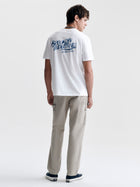 Men's Logo T-Shirt in White - BROOKLYN INDUSTRIES
