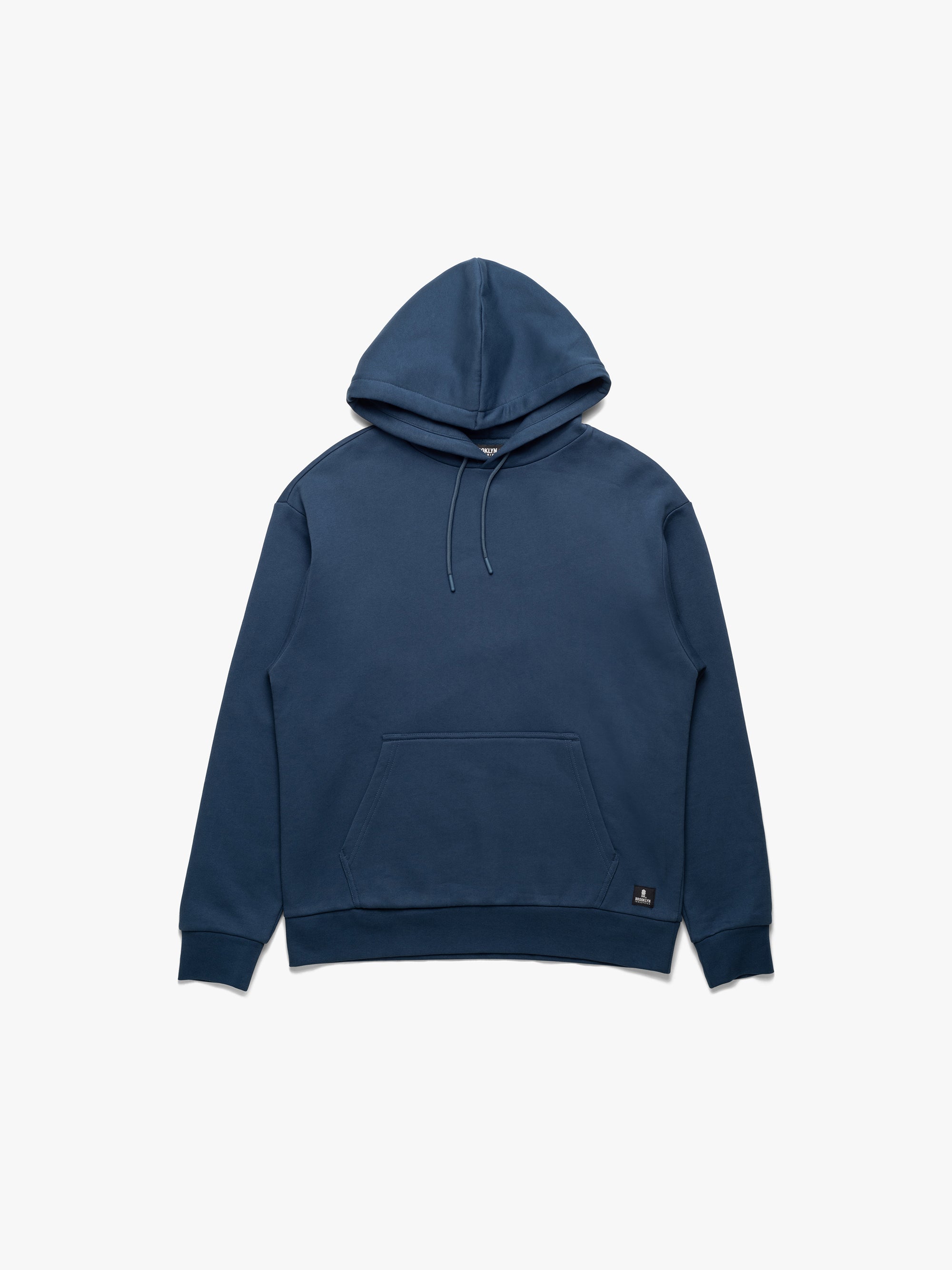 Men's Montrose Hooded Sweatshirt In Dark Denim - BROOKLYN INDUSTRIES