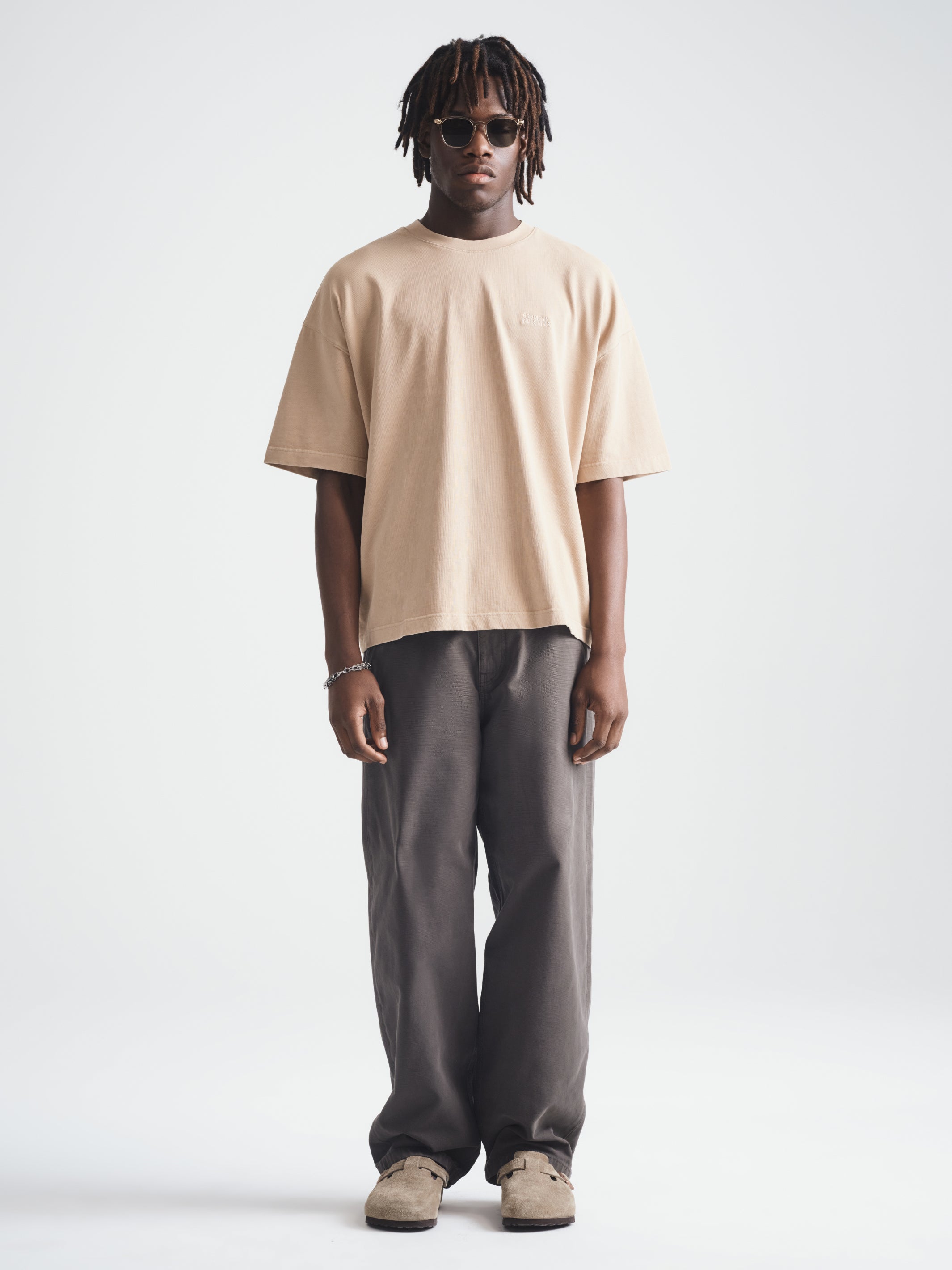 Men's Brooklyn T-Shirt in Irish Cream - BROOKLYN INDUSTRIES