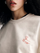 Women's One Love One Brooklyn Sweatshirt in Sandshell - BROOKLYN INDUSTRIES