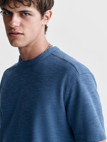Men's Basic T-Shirt in Bijou Blue - BROOKLYN INDUSTRIES