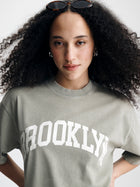 Women's Brooklyn T-Shirt in Shadow - BROOKLYN INDUSTRIES