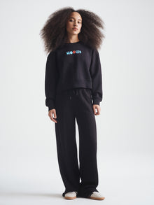Women's Brooklyn Graphic Sweatshirt in Black - BROOKLYN INDUSTRIES