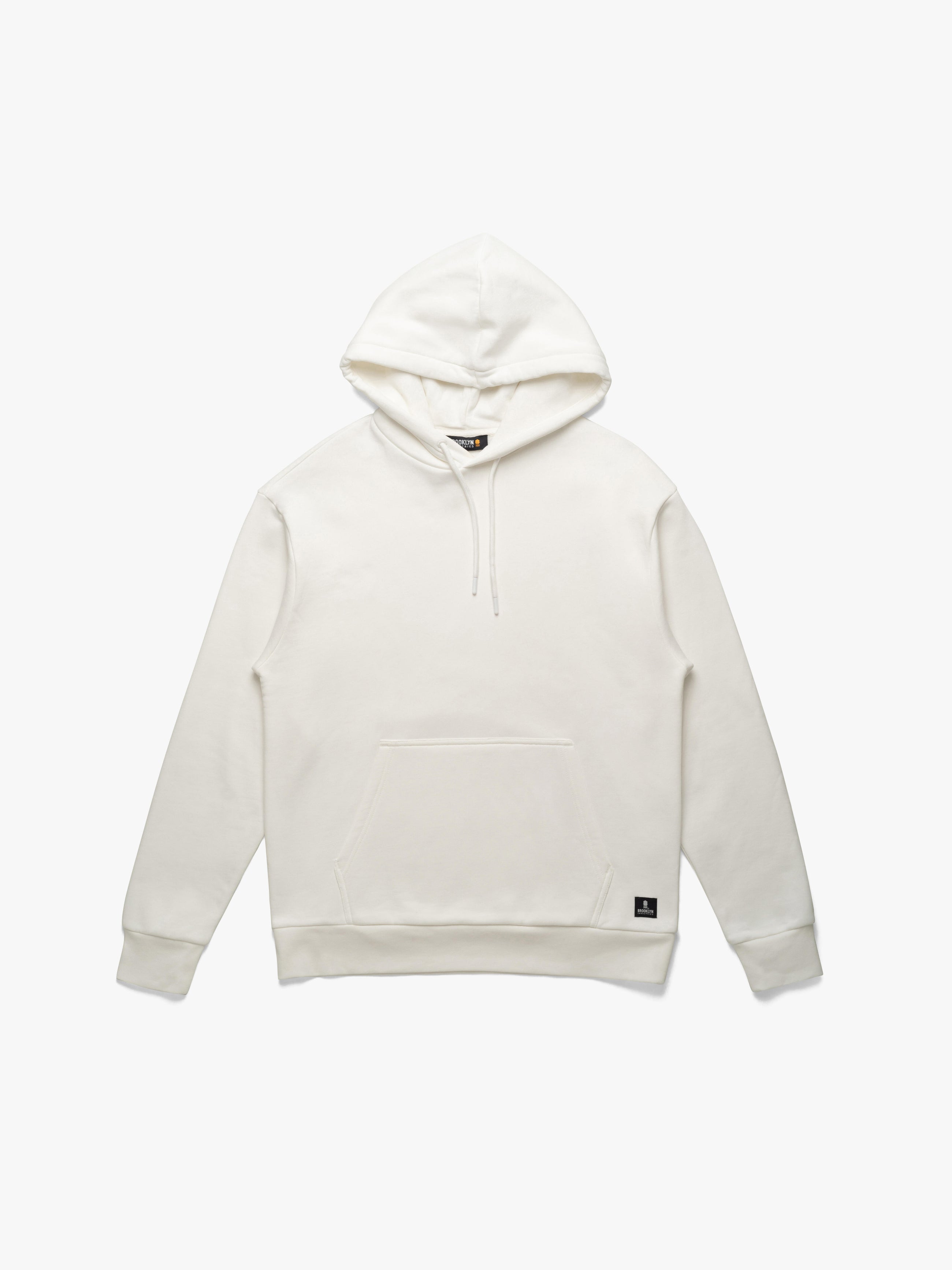 Men's Montrose Hooded Sweatshirt In Antique White - BROOKLYN INDUSTRIES