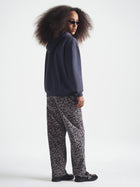 Women's Brooklyn 1988 Hoodie in Blueberry - BROOKLYN INDUSTRIES