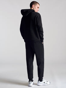 Men's Montrose Hooded Sweatshirt In Black - BROOKLYN INDUSTRIES