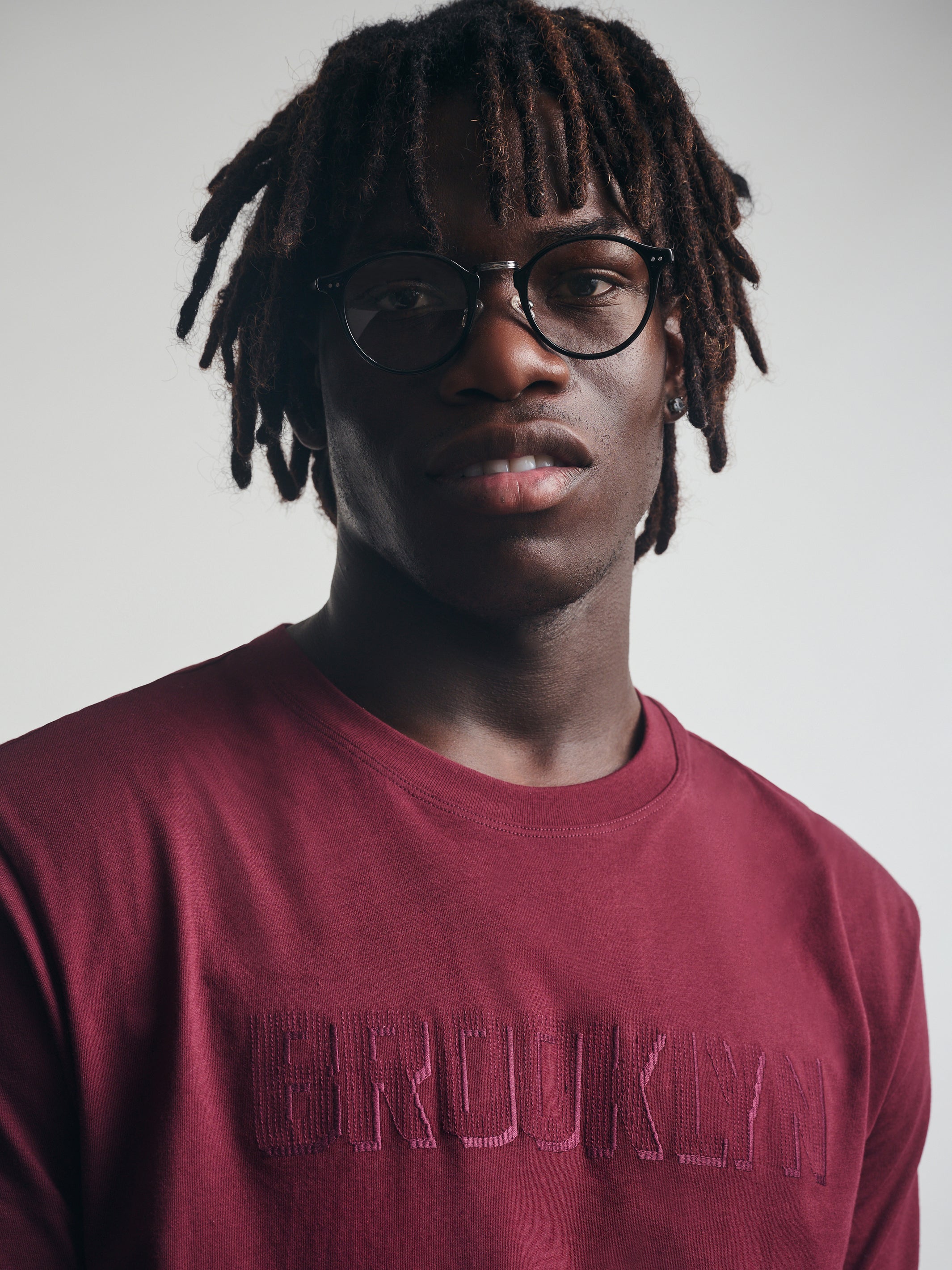 Men's Brooklyn T-Shirt In Windsor Wine