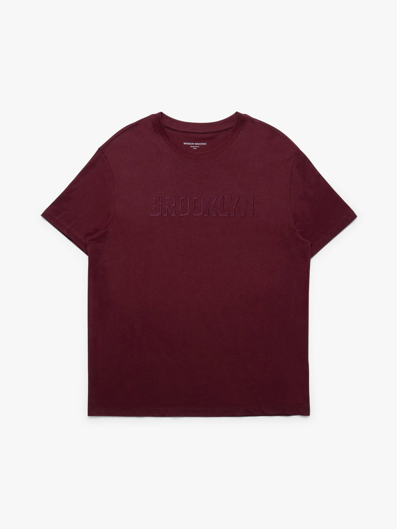 Men's Brooklyn T-Shirt In Windsor Wine