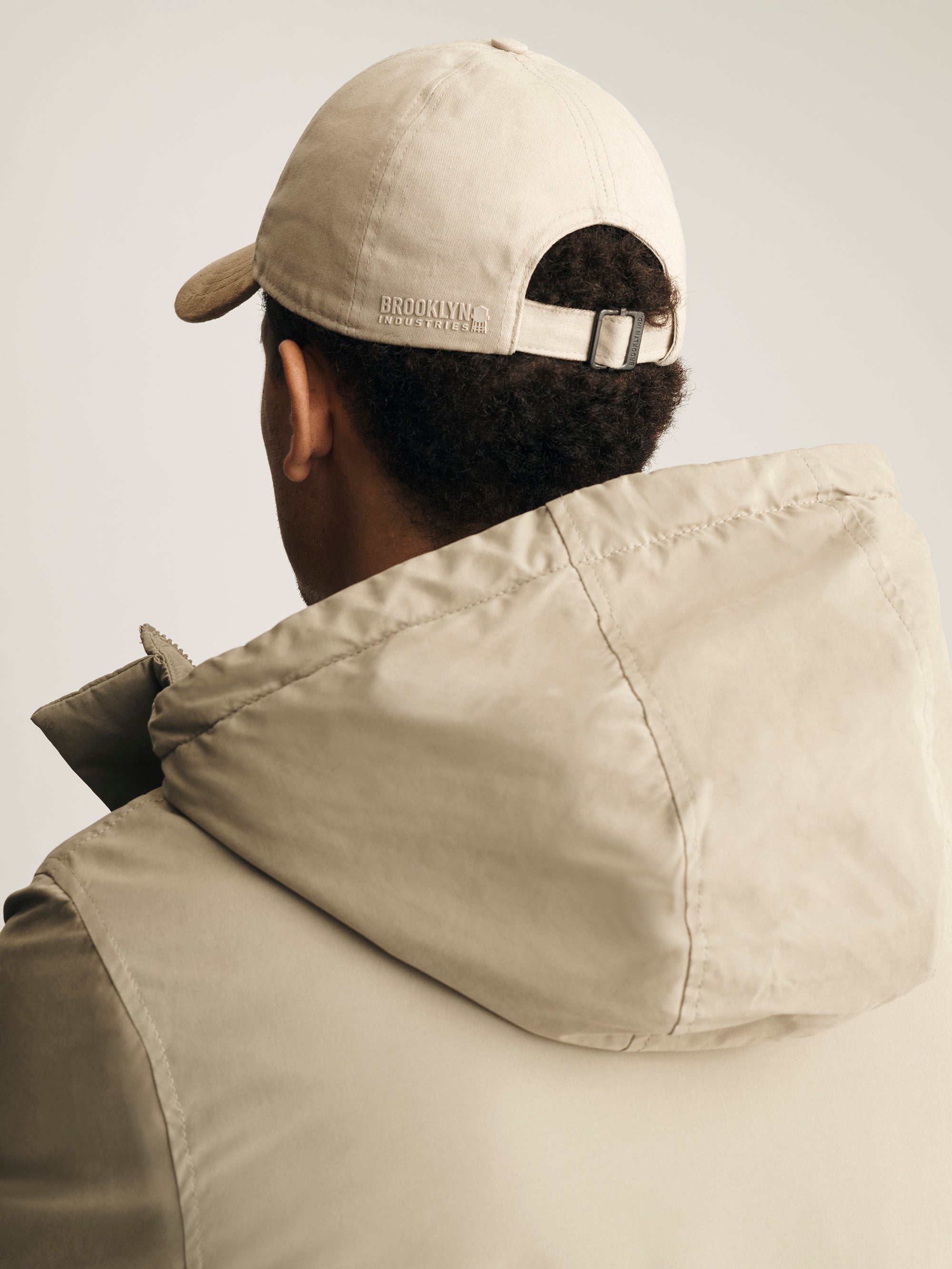 Water Tower Cap in Stone and Brown - BROOKLYN INDUSTRIES