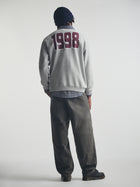 Men's 1998 Sweatshirt in Mid Grey Melange - BROOKLYN INDUSTRIES