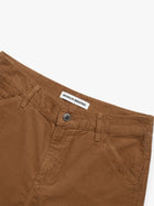 Women's Carpenter Pants in Light Brown Cord