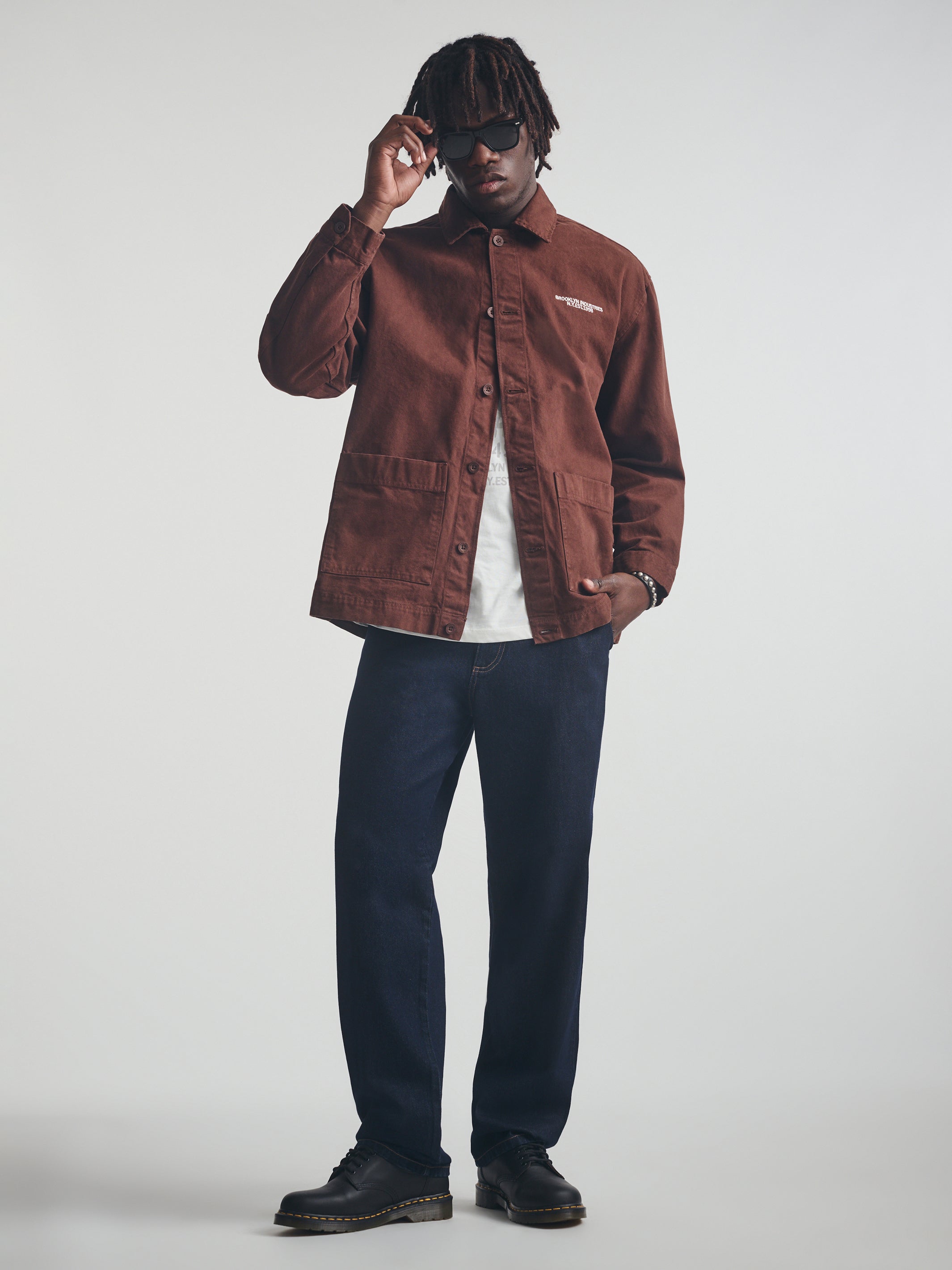Men's Shacket In Potting Soil - BROOKLYN INDUSTRIES