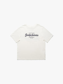 Women's BKI 1998 T-Shirt In Antique White - BROOKLYN INDUSTRIES